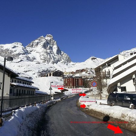 Breuil Cervinia Near Funicular Apartment With Private Garage Exterior foto